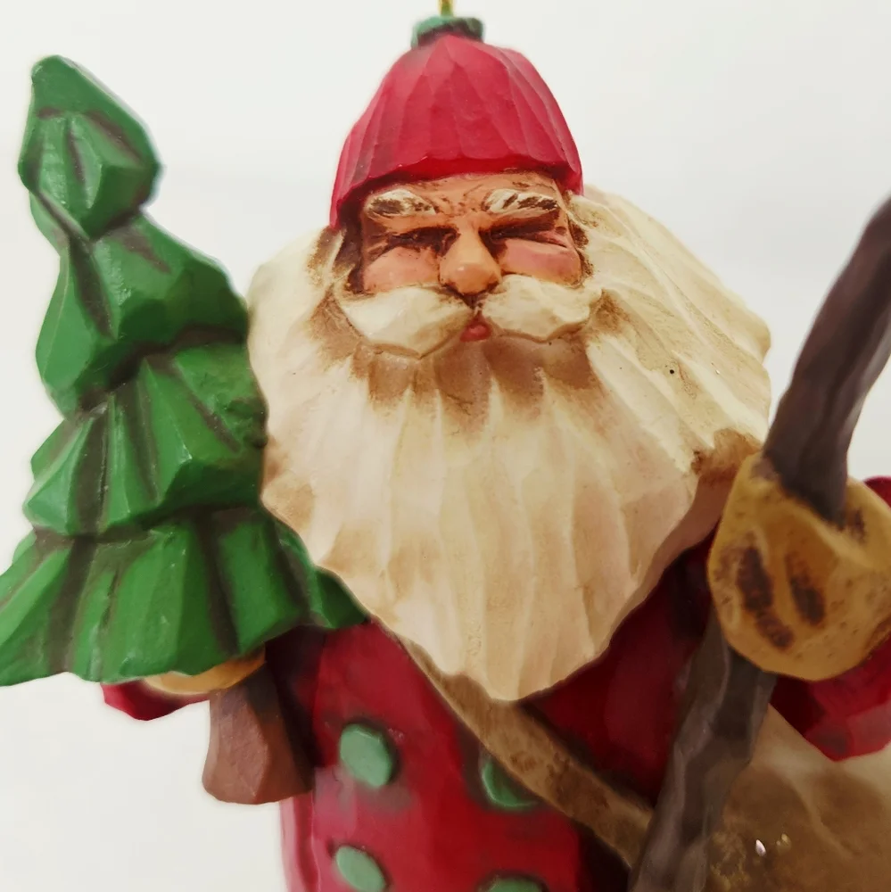Hallmark Keepsake “Making His Way” Santa Ornament 1998 Collector’s Club